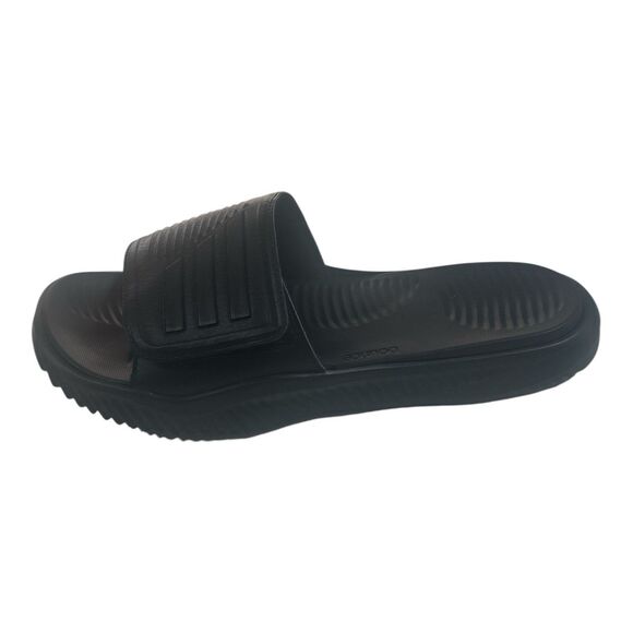 Adidas Alpha Bounce 2 Slides Men’s Size 12 Black Sandals Slip On Athletic main image 7